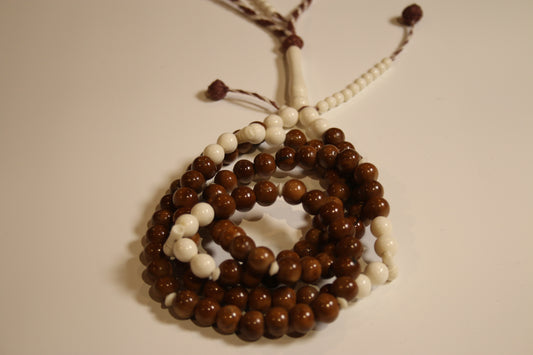 Light Kuk Nut Wood with Camel Bone Accents 9.1mm/.35"